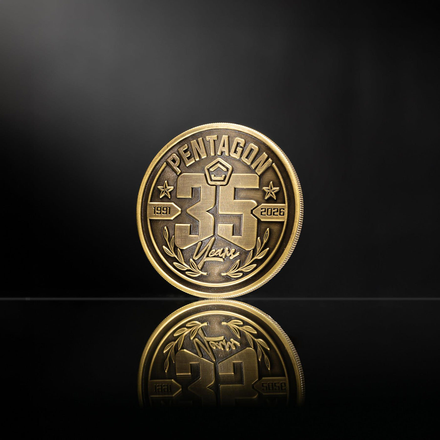 Pentagon 35 Anniversary Coin
