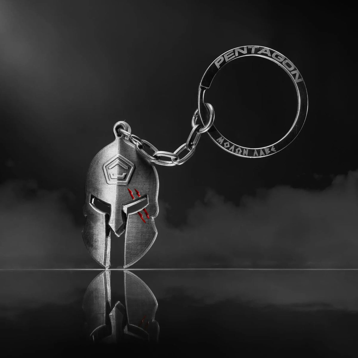 Pentagon Spartan Keyring Pentagon