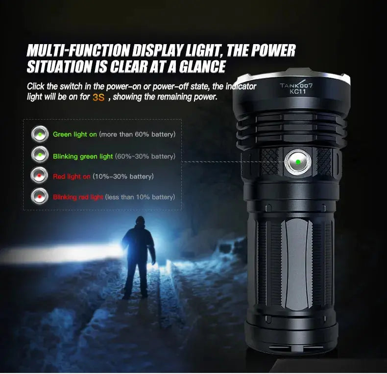 Tank007 KC11 8000 Lumen Tank007