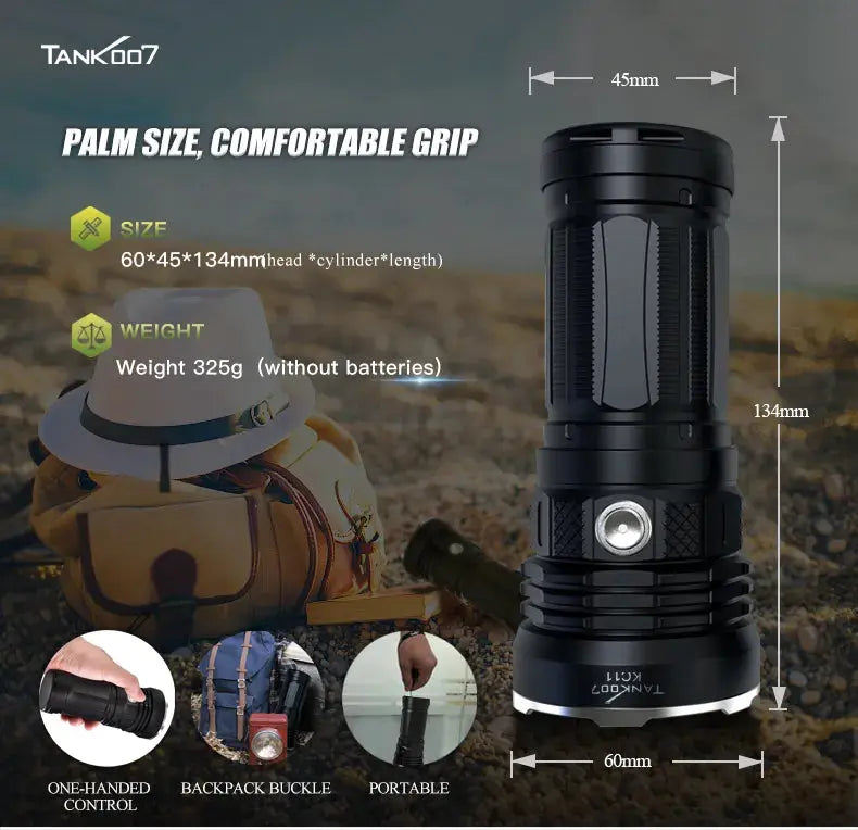 Tank007 KC11 8000 Lumen Tank007