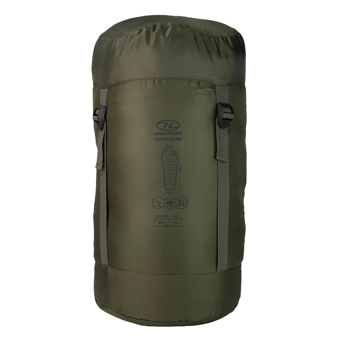 Highlander Defender 250 Sleeping Bag Highlander Forces