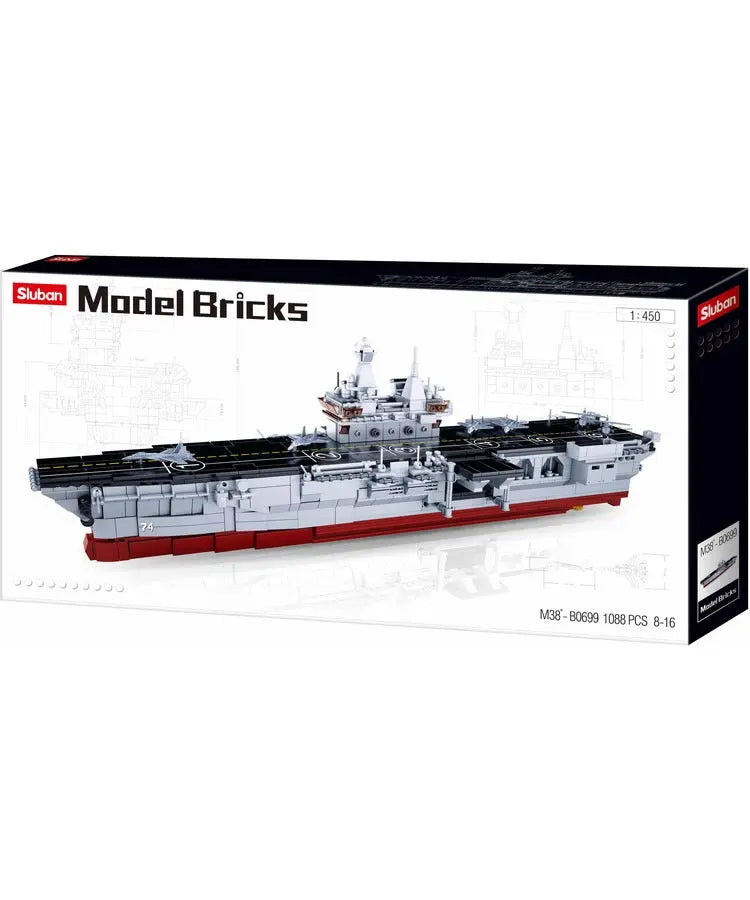 Sluban ModelBricks - Aircraft Carrier Sluban