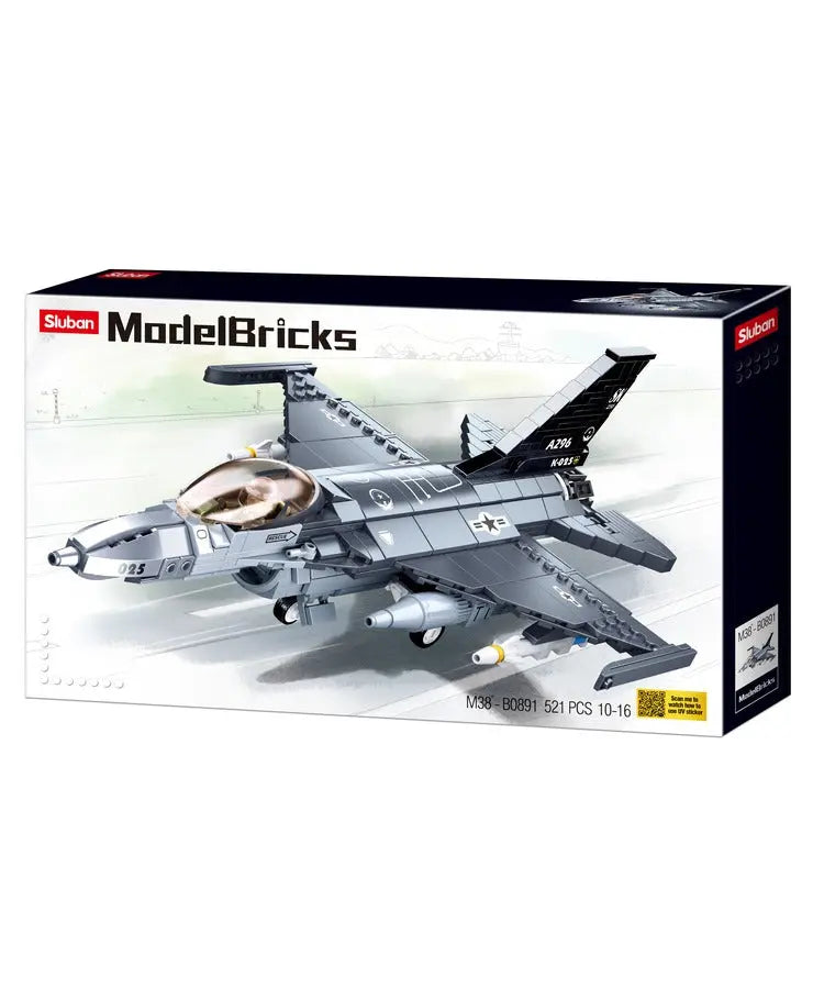 Sluban ModelBricks - F16 Sluban