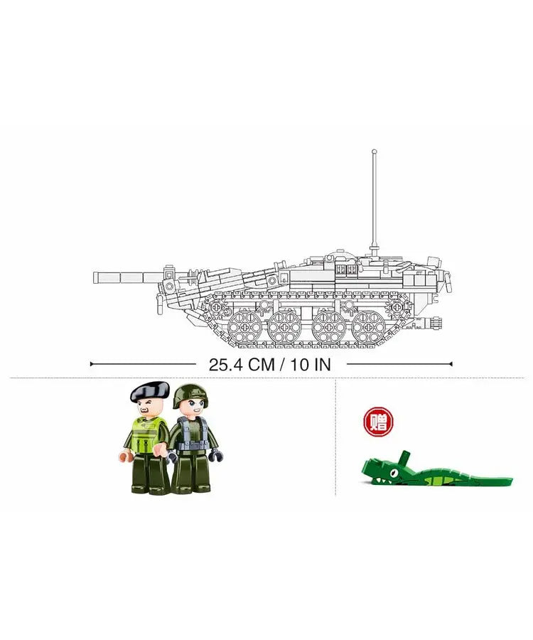 Sluban ModelBricks - Battle Tank Sluban
