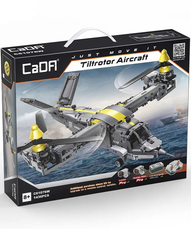 CaDA Military Bricks - Tiltrotor Aircraft CaDA