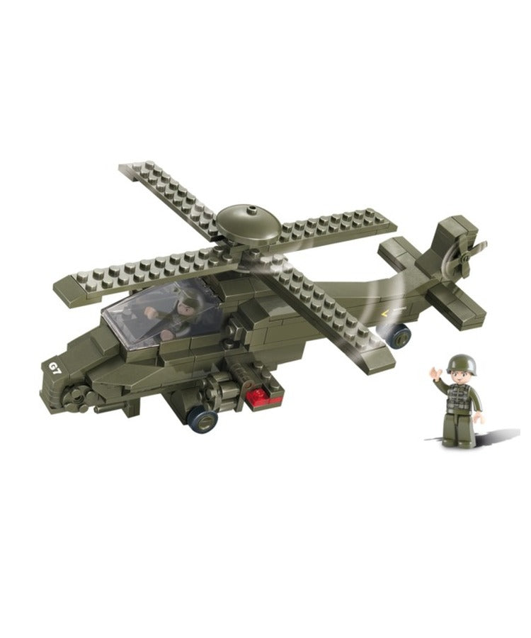 Sluban ModelBricks - Army Attack Helicopter