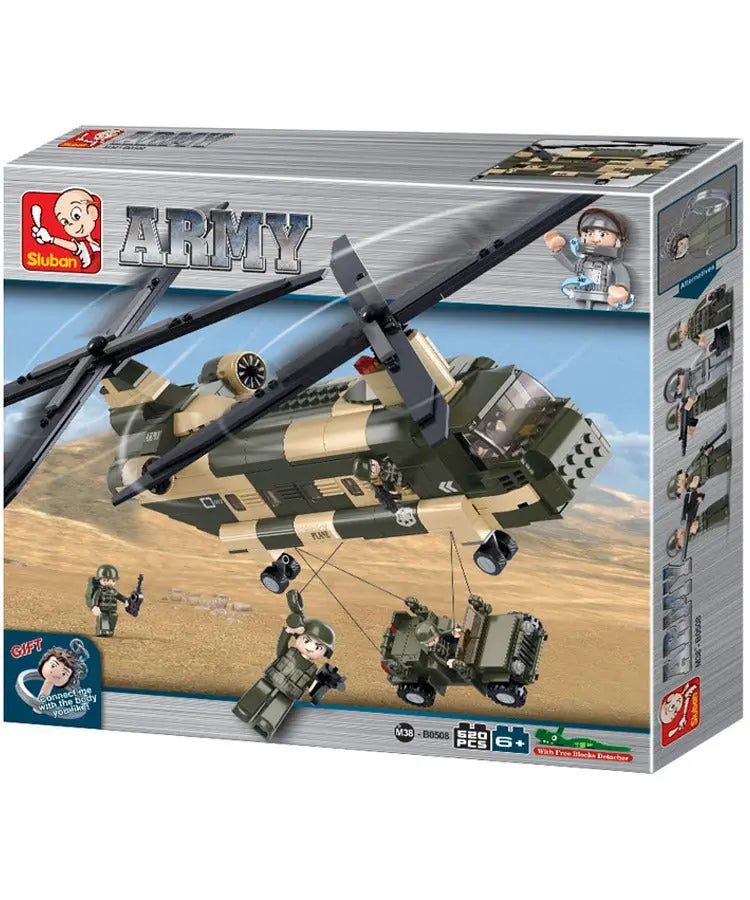 Sluban ModelBricks - Chinook Helicopter Sluban