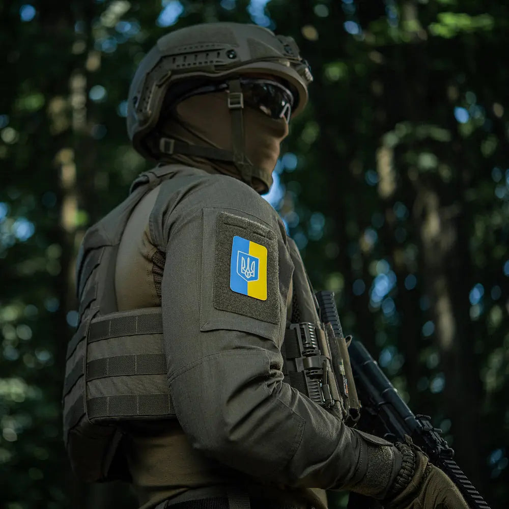 M-Tac Patch Ukrainian Flag Witch Coat of Arms M-Tac