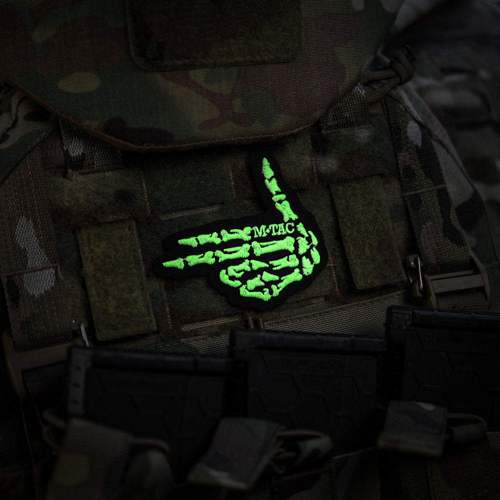 M-Tac Patch Skeleton Shooter