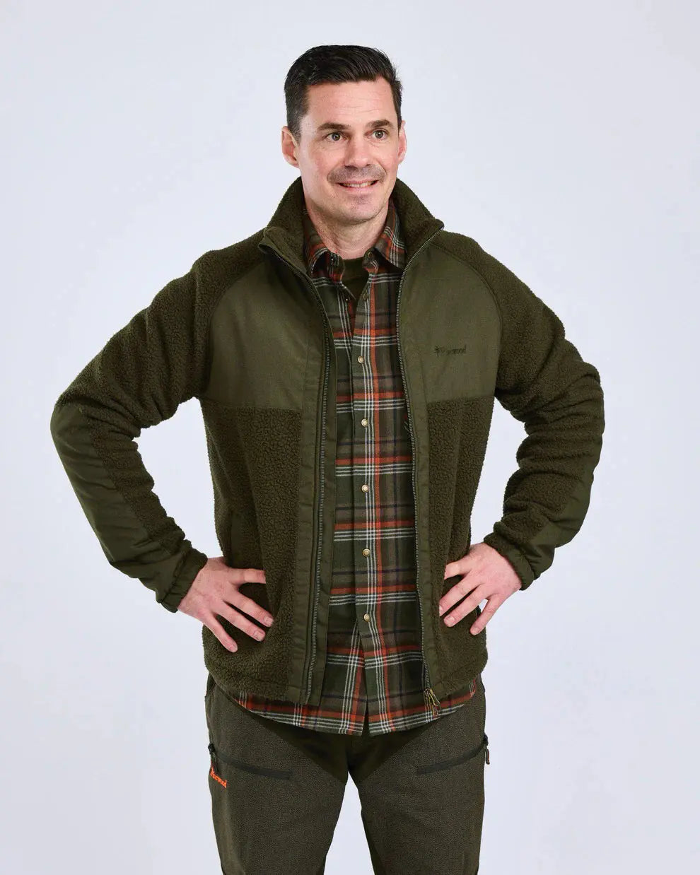 Pinewood® Pile Fleecejacka Herr Pinewood