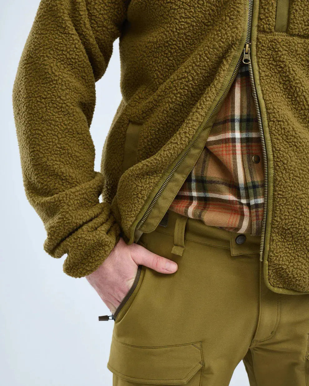 Pinewood Forest Pile Fleece Pinewood