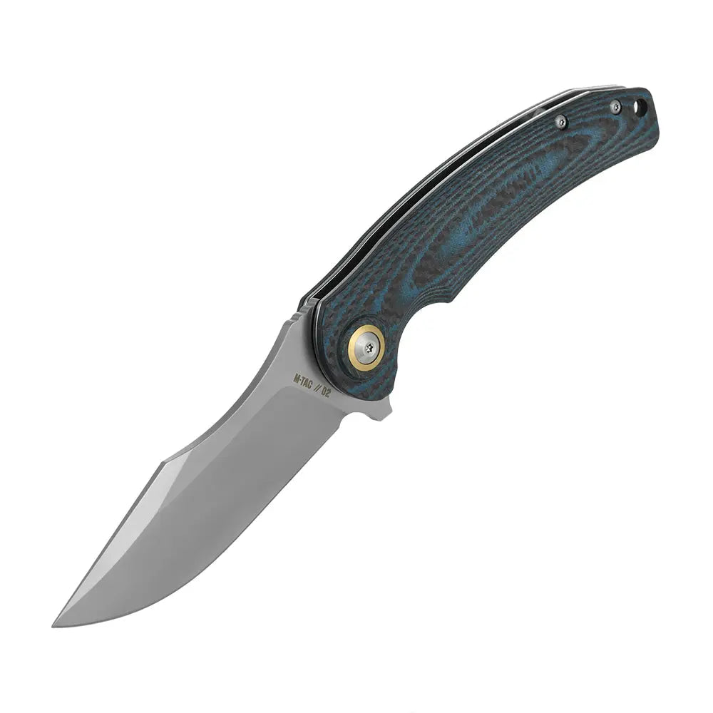 M-Tac Fällkniv Carbon/ blue M-Tac