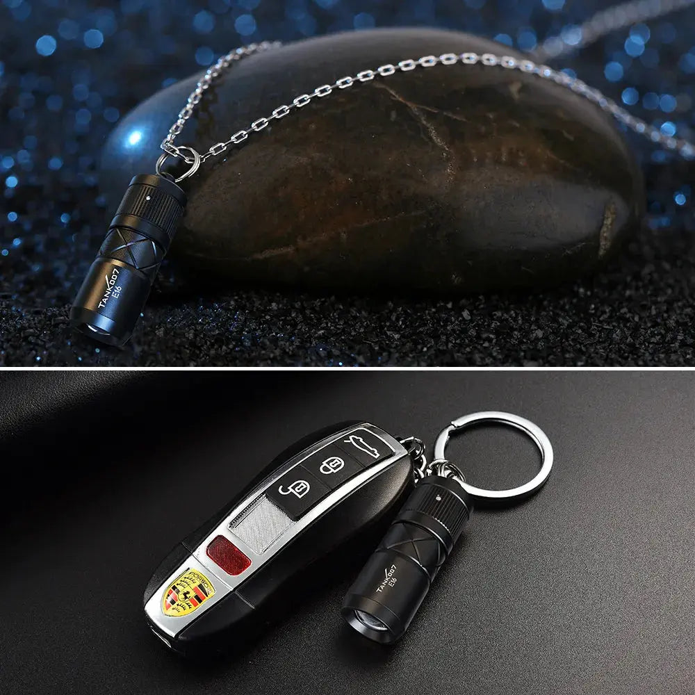 Tank007 E16 Magnetisk Zoomlampa Tank007