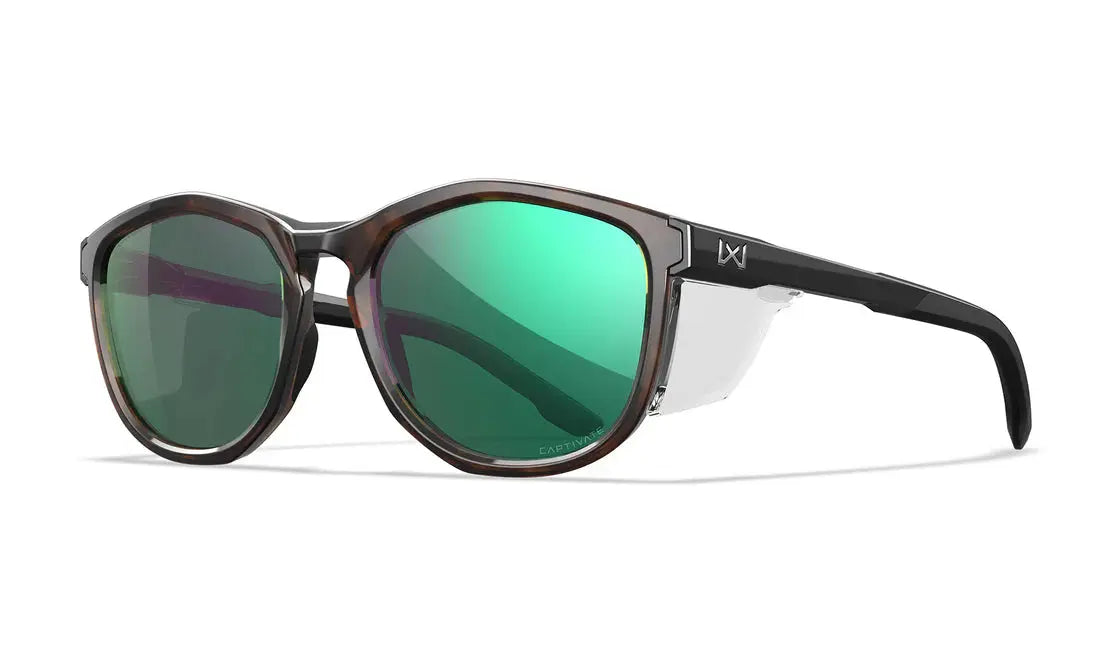 Wiley X WX Bravo CAPTIVATE™ Polarized Green Mirror Wiley X