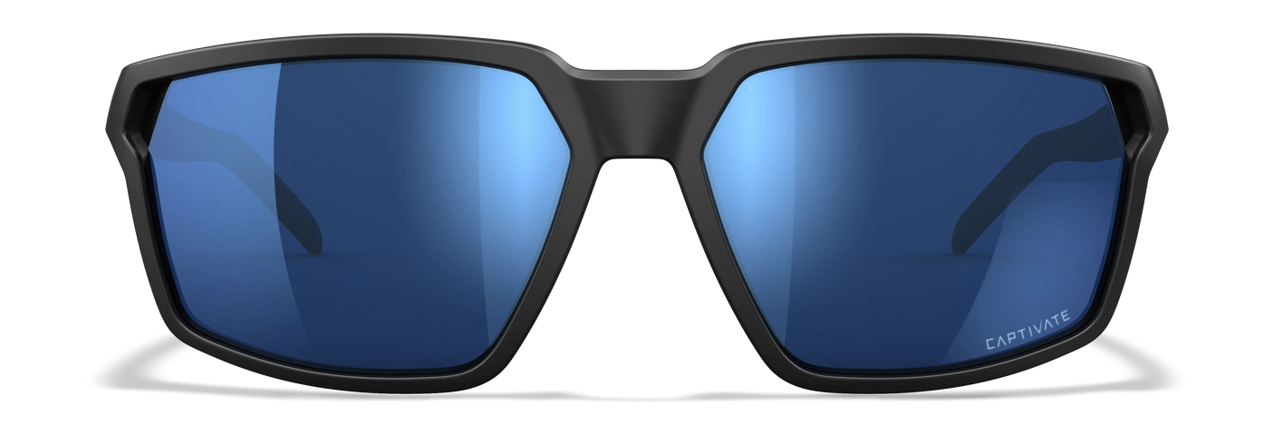 Wiley X WX Sierra CAPTIVATE™ Polarized Blue Mirror Wiley X