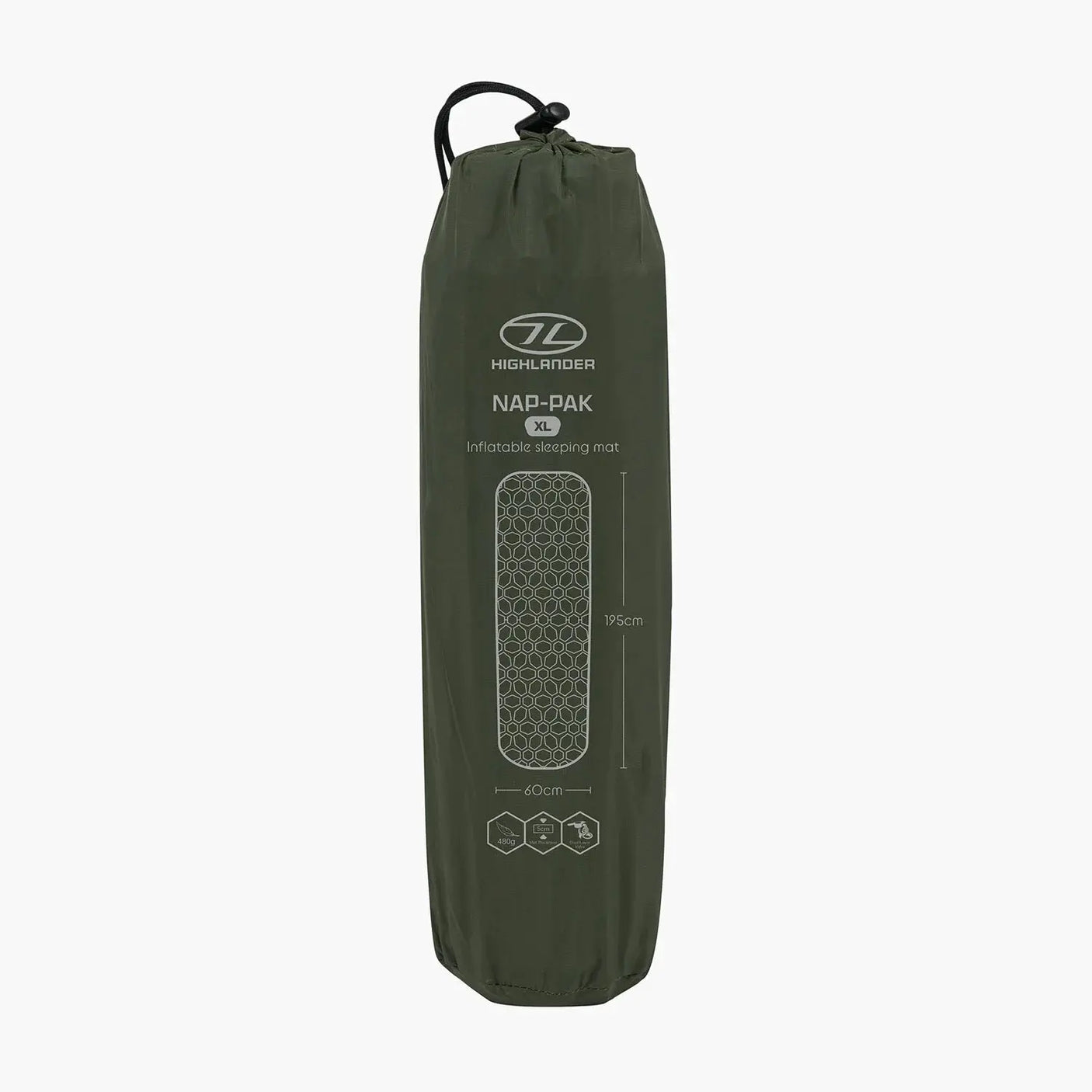 Highlander NAP-PAK Inflatable Sleeping Mat XL Highlander Forces