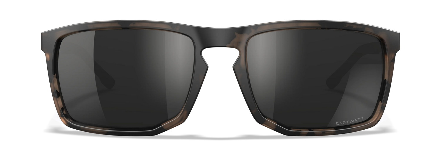 Wiley X WX Axe CAPTIVATE™ Polarized Black Mirror Wiley X