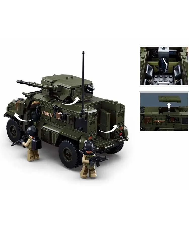 Sluban ModelBricks - Typhoon VDVS Armoured Vehicle Sluban