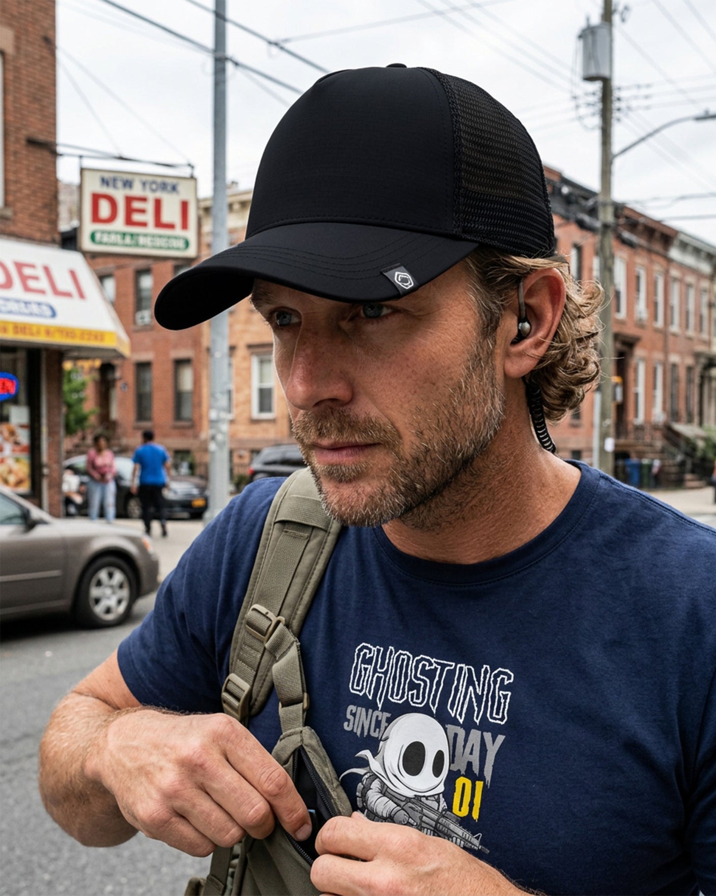 Pentagon Cipher Trucker Cap