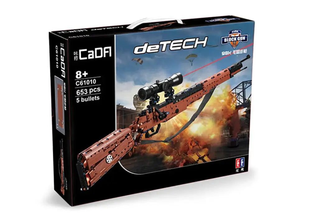 CaDA Military Bricks - Musket Rifle/ Block Gun CaDA