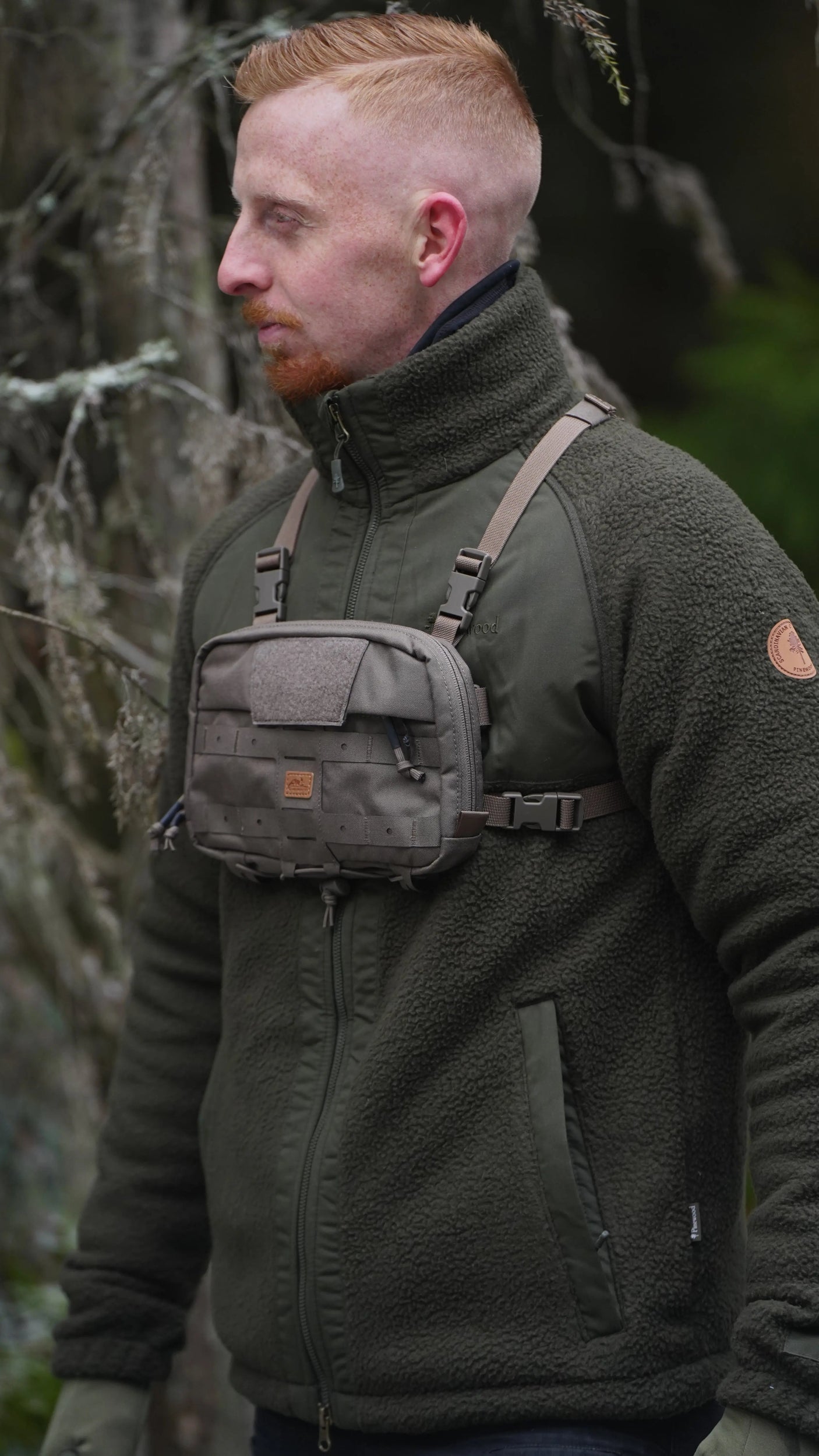 Pinewood® Pile Fleecejacka Herr Pinewood