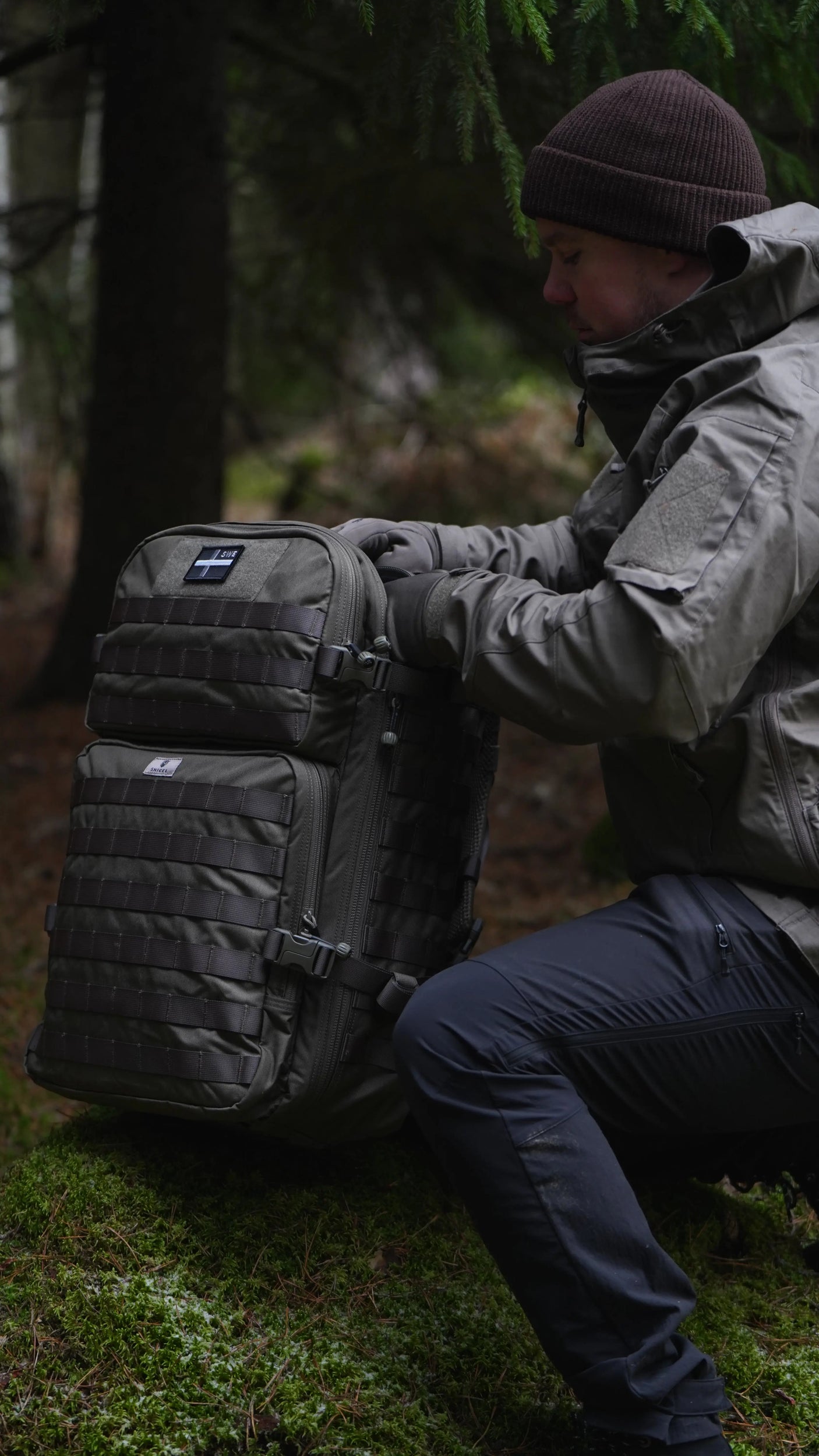 Snigel 40L Specialistryggsäck Snigel