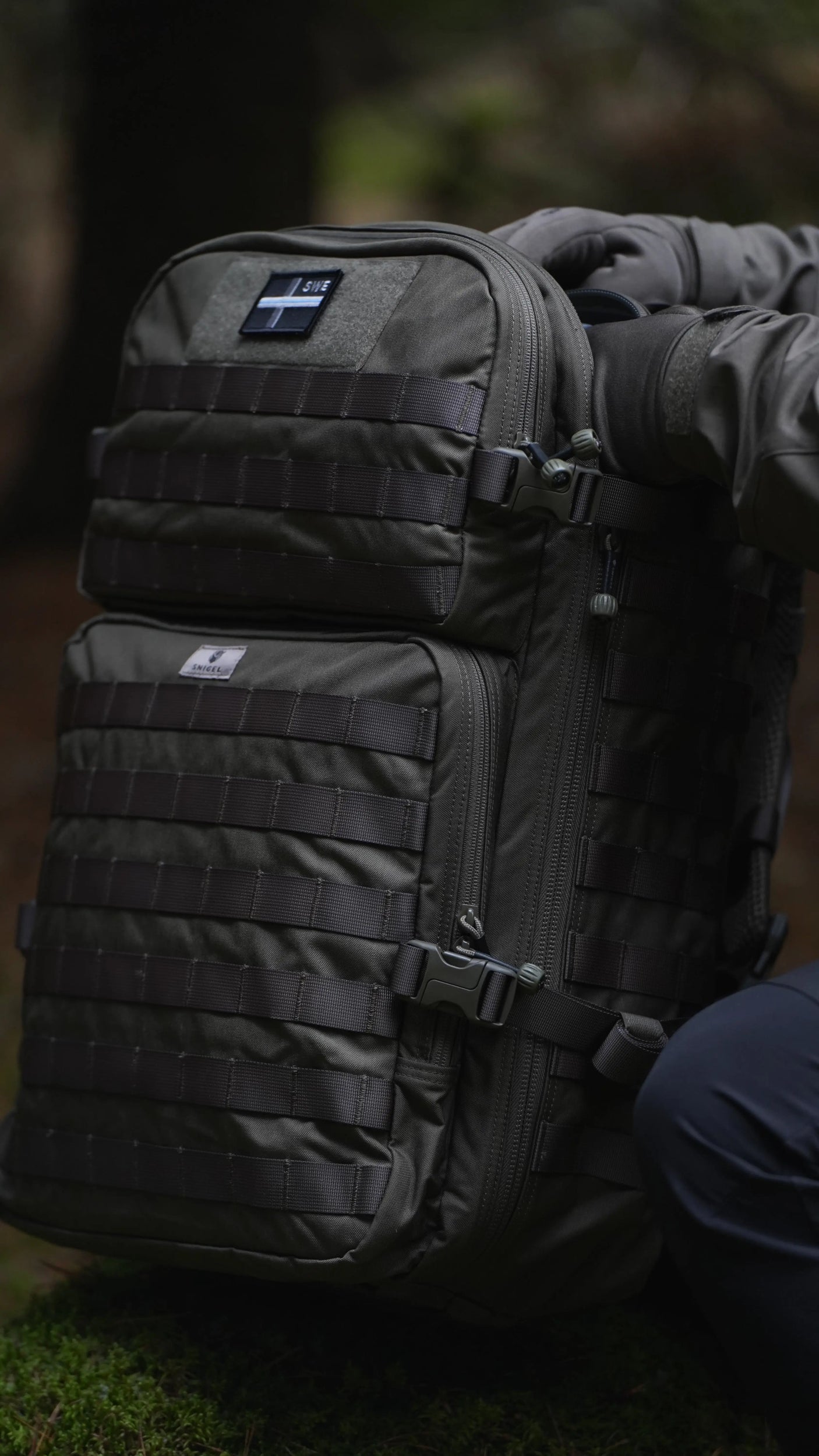 Snigel 40L Specialistryggsäck Snigel