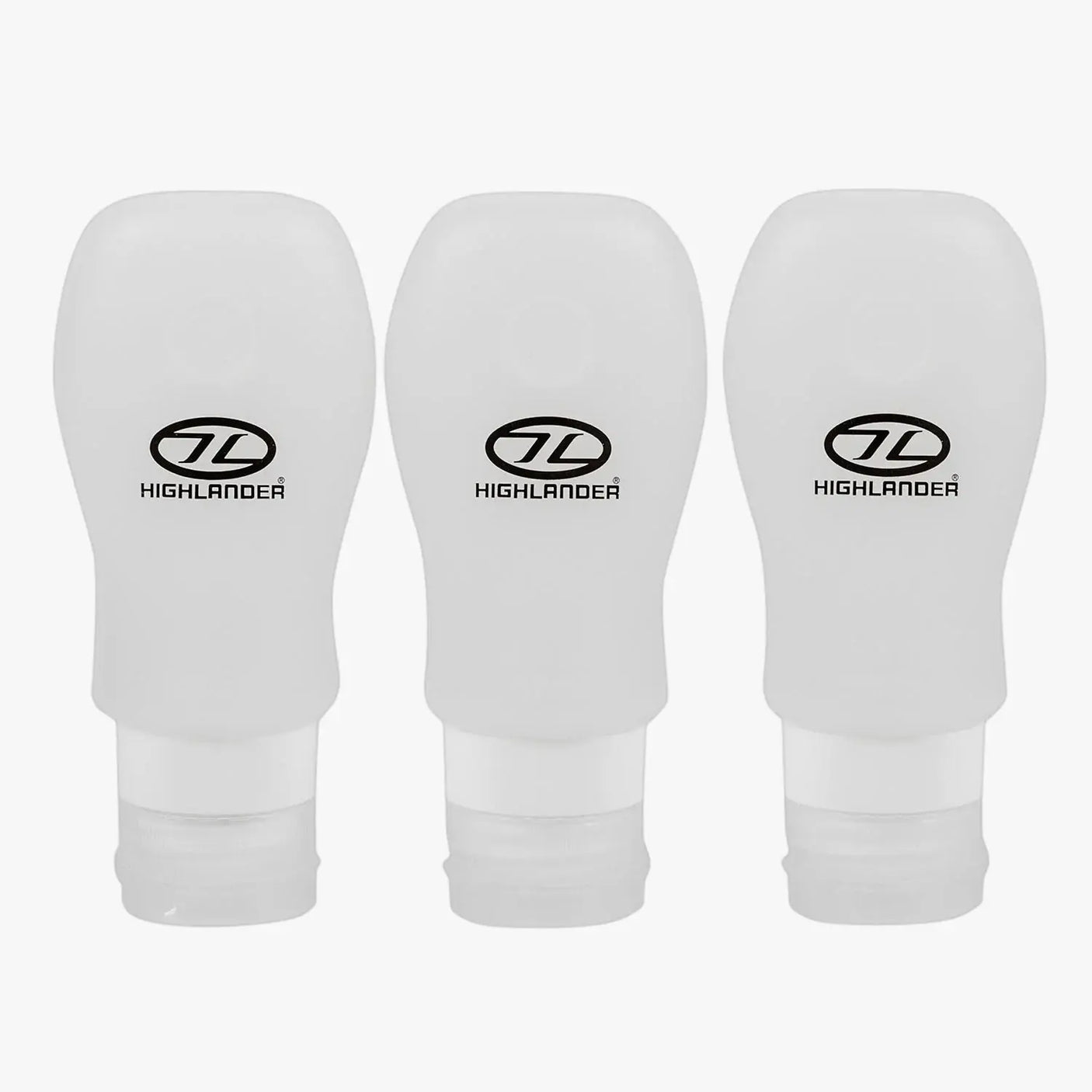 Highlander Silicone Travel Bottles 3-Pack Highlander Forces