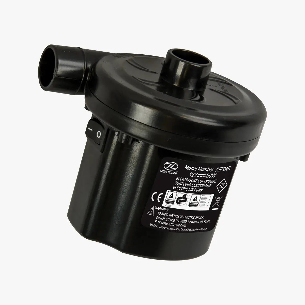 Highlander Whirlwind Dual Airbed Pump Highlander Forces