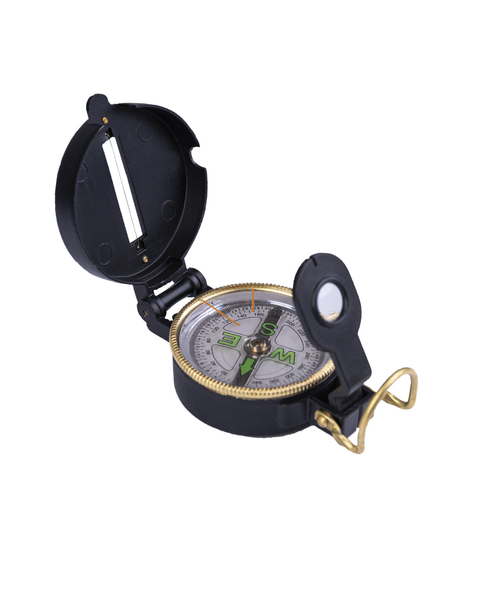 Mil-Tec US Black Compass Metal