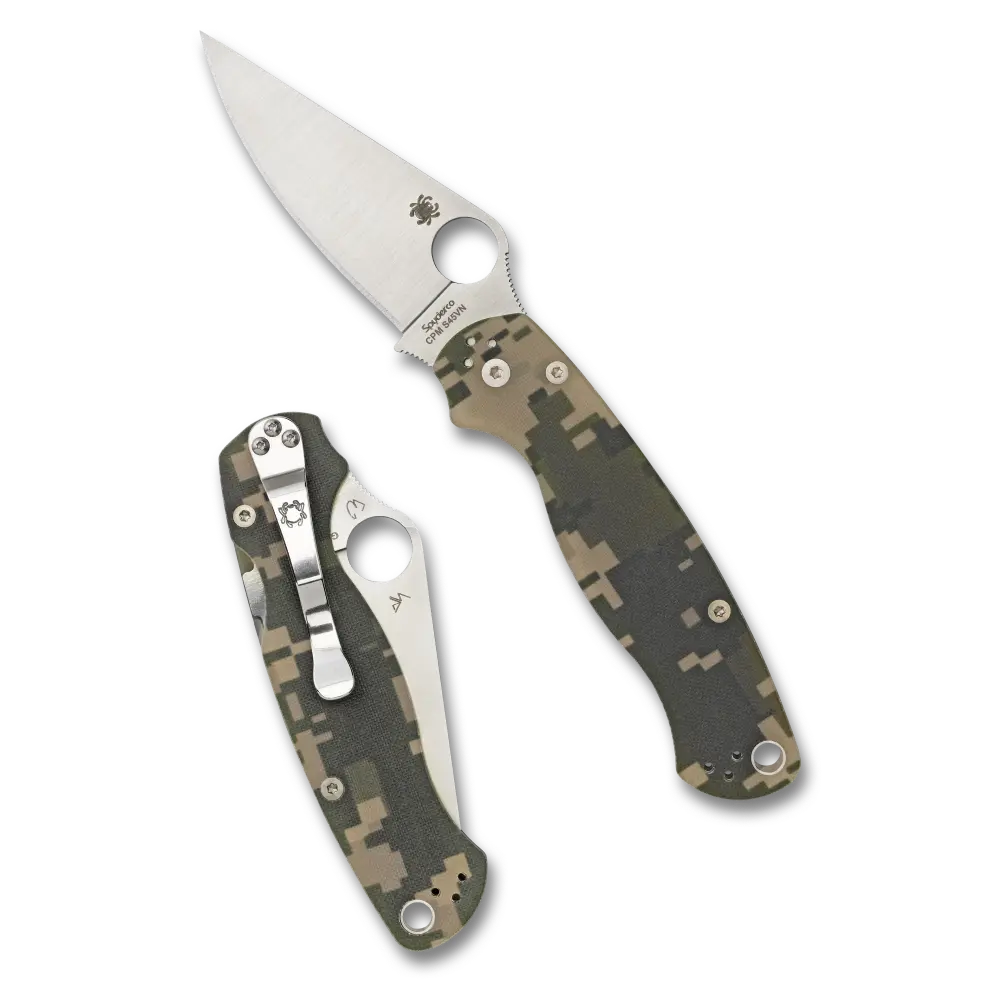 20,9 cm lång fällkniv med handtag av G-10.