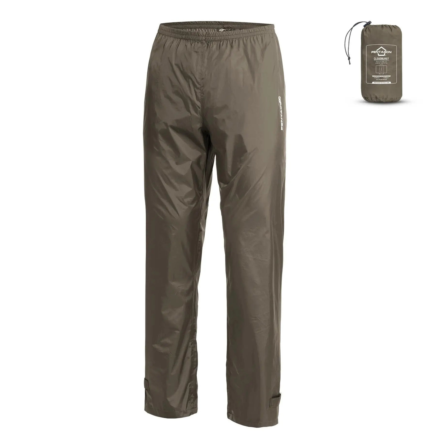 Pentagon Cloudburst Packable Unisex Rain Pants