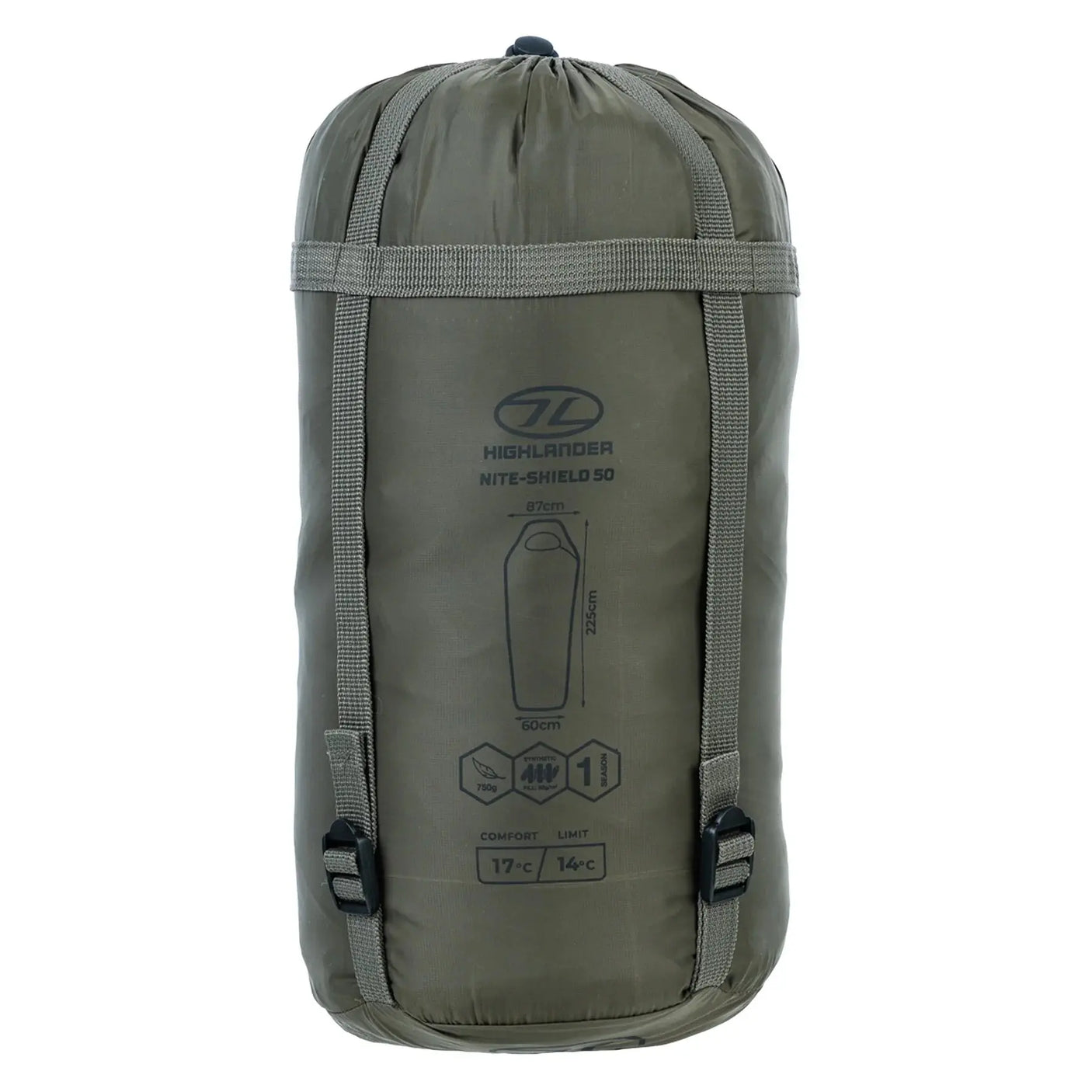 Highlander Nite-Shield 50 Sleeping Bag Highlander Forces