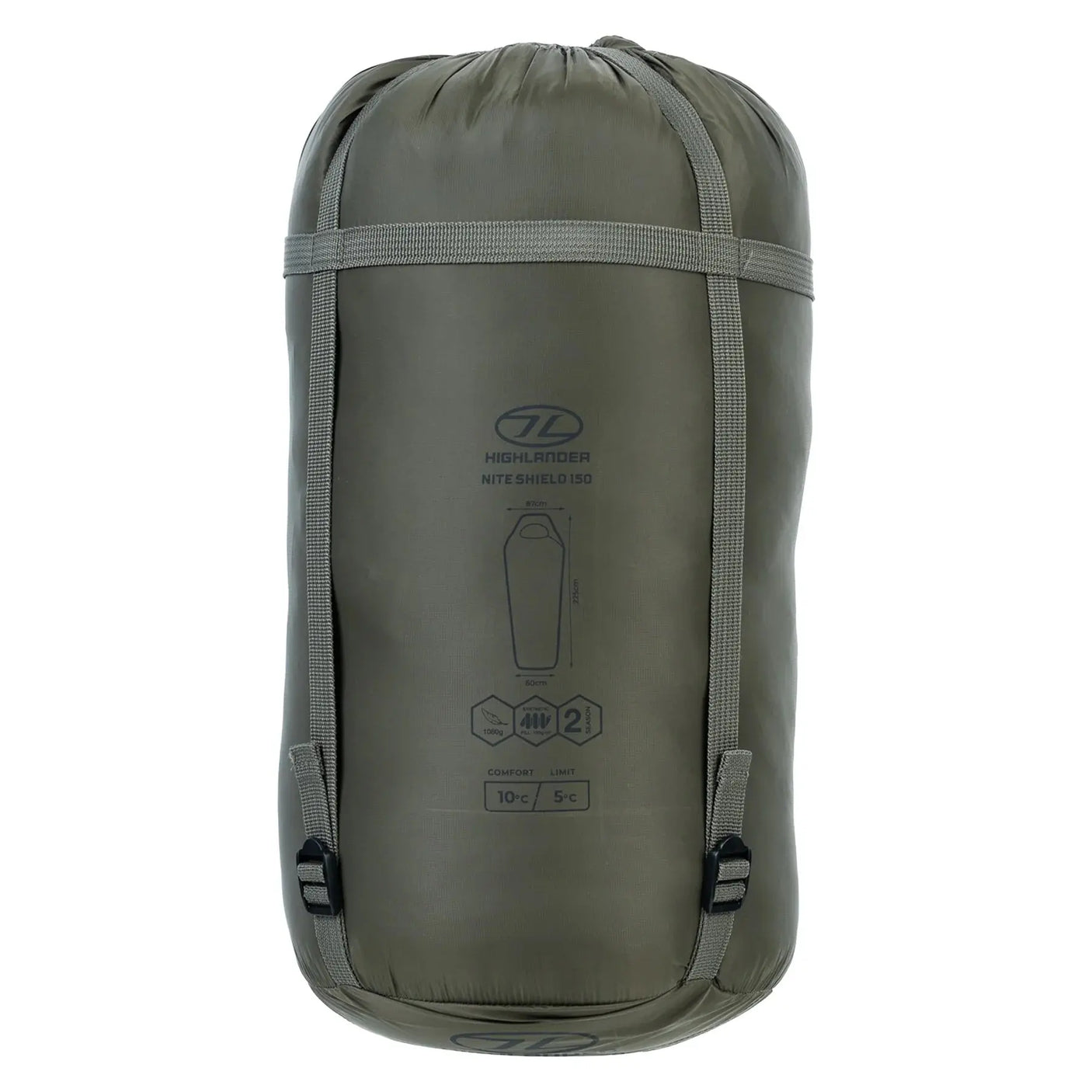 Highlander Nite-Shield 150 Sleeping Bag Highlander Forces