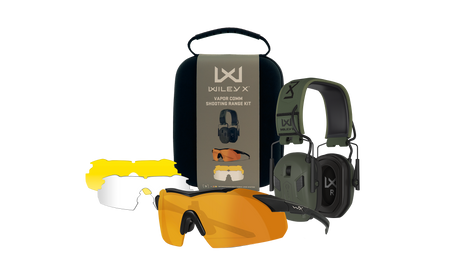 Wiley X WX Vapor Comm Shooting Range Kit Wiley X