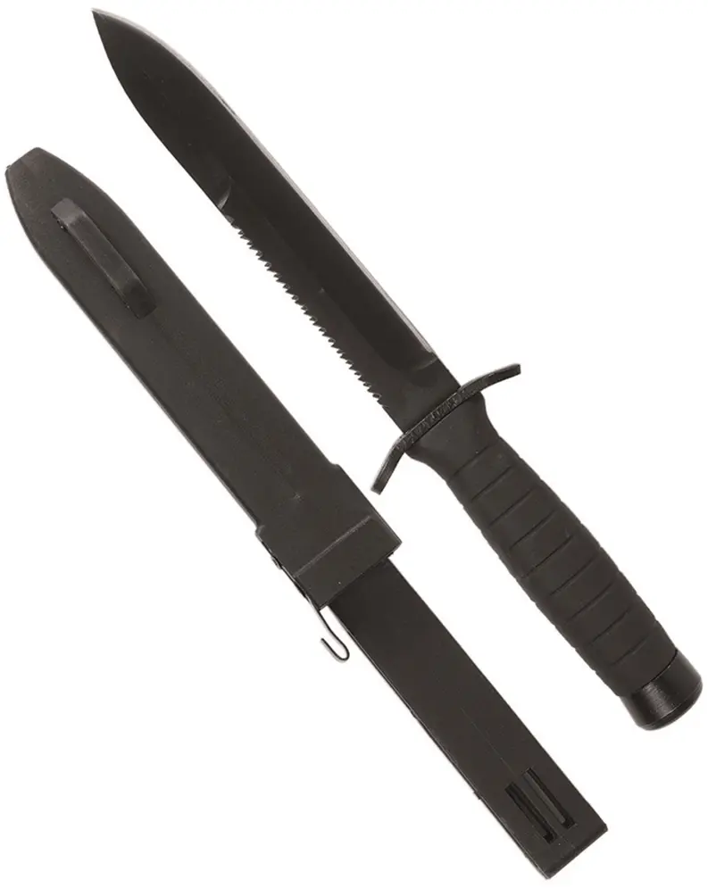 Mil-Tec Taktisk kniv Med Såg Mil-Tec