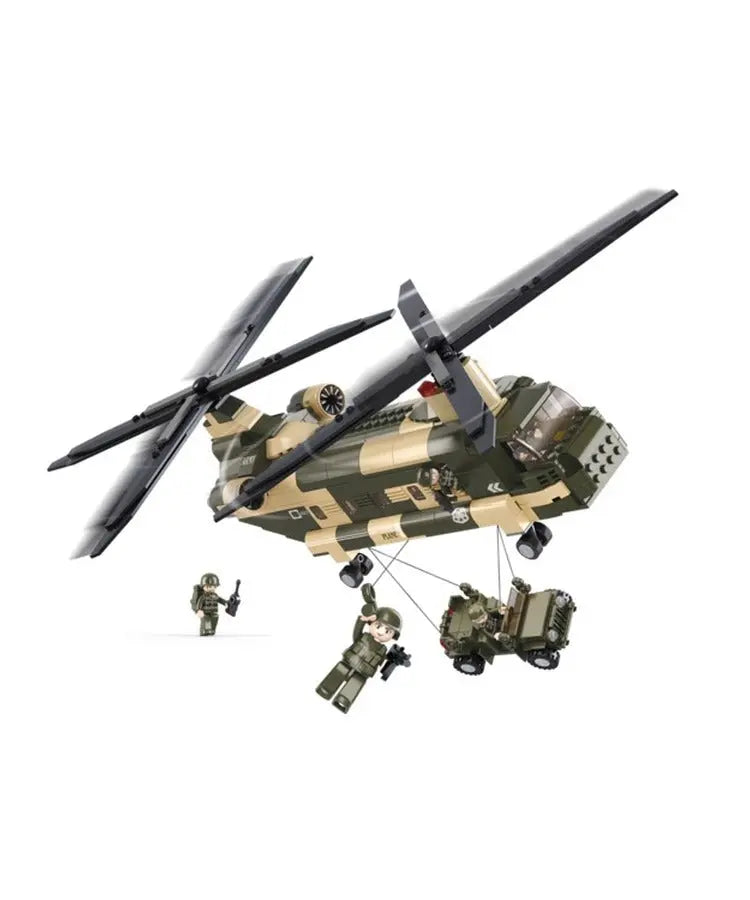 Sluban ModelBricks - Chinook Helicopter Sluban