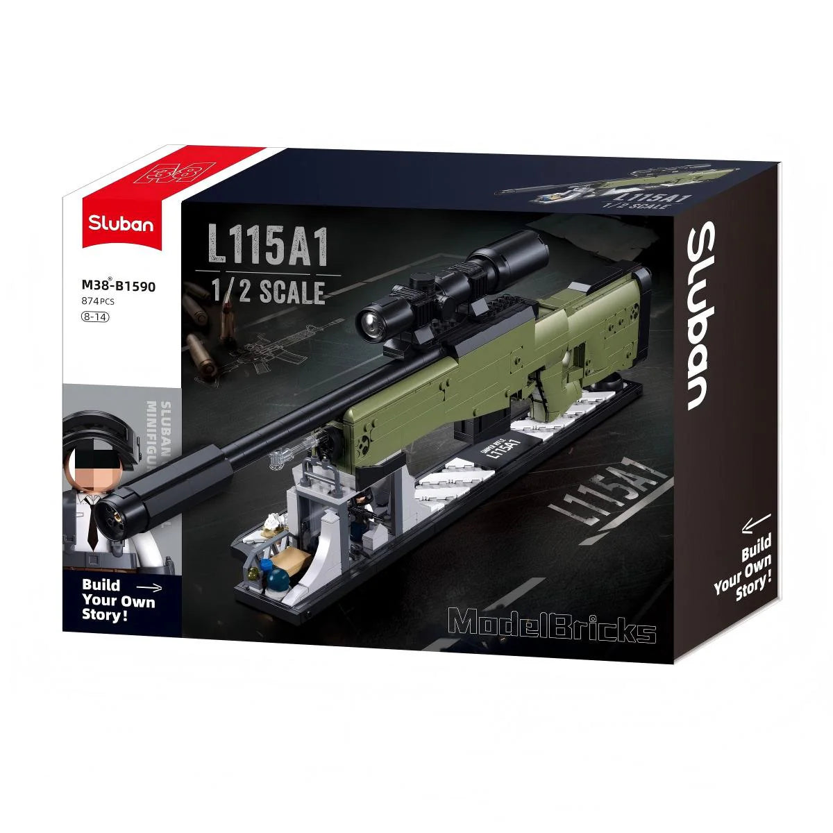 Sluban ModelBricks - AWM Sniper Rifle