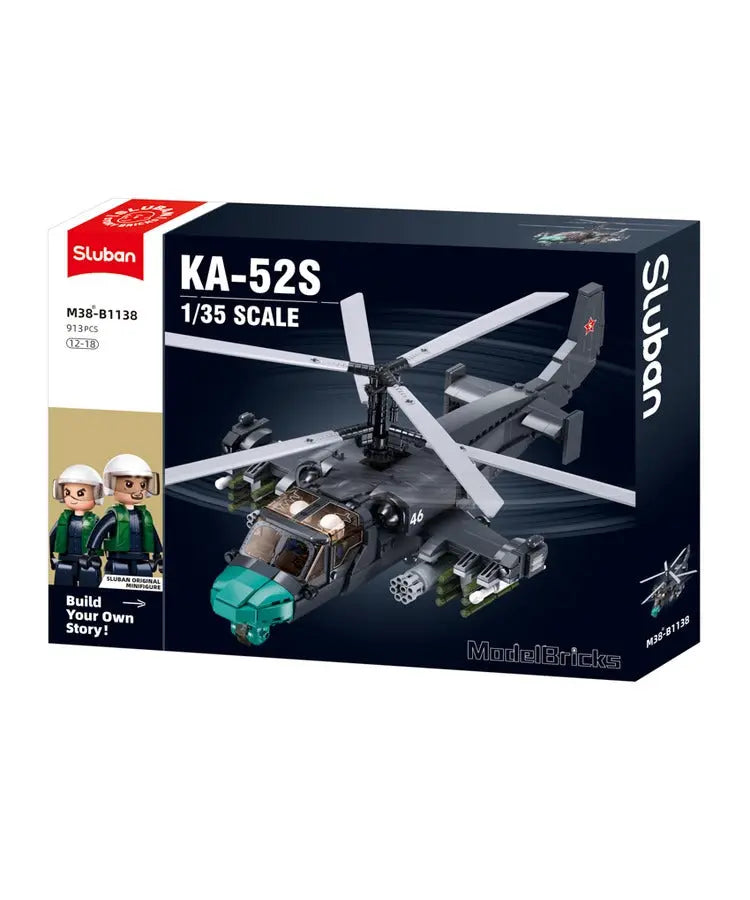 Sluban ModelBricks - KA-52S Gunship Sluban