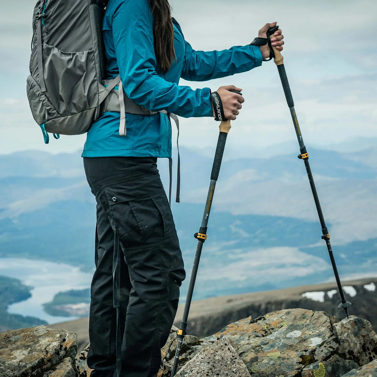 Highlander Carbon Skye FZ Walking Pole 2-Pack Highlander