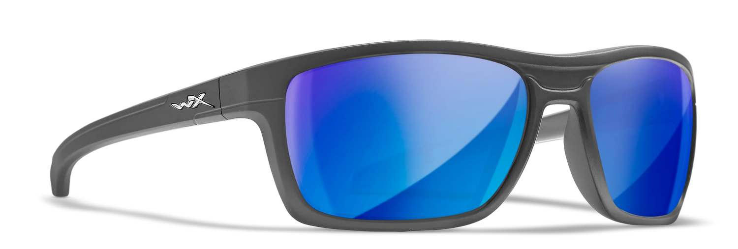 Wiley X WX Kingpin CAPTIVATE™ Polarized Blue Mirror Wiley X