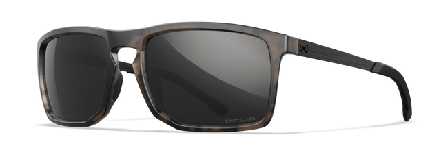 Wiley X WX Axe CAPTIVATE™ Polarized Black Mirror Wiley X