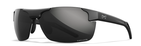 Wiley X WX Prime CAPTIVATE™ Polarized Black Mirror Wiley X