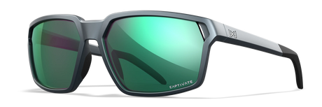 Wiley X WX Sierra CAPTIVATE™ Polarized Green Mirror Wiley X