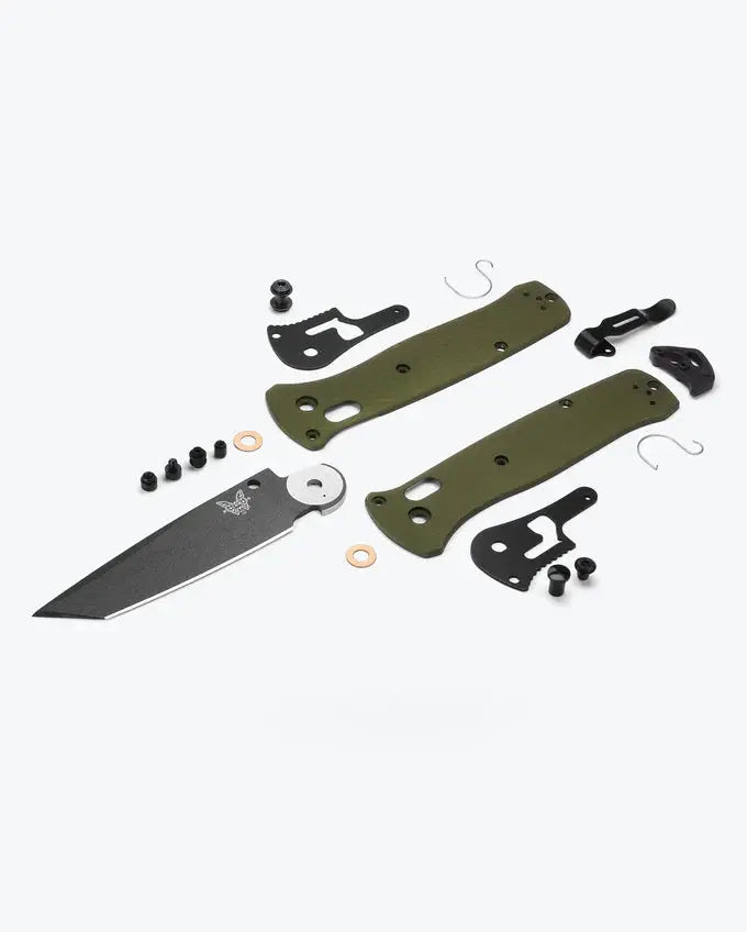 Benchmade Bailout Aluminum Woodland Green Benchmade