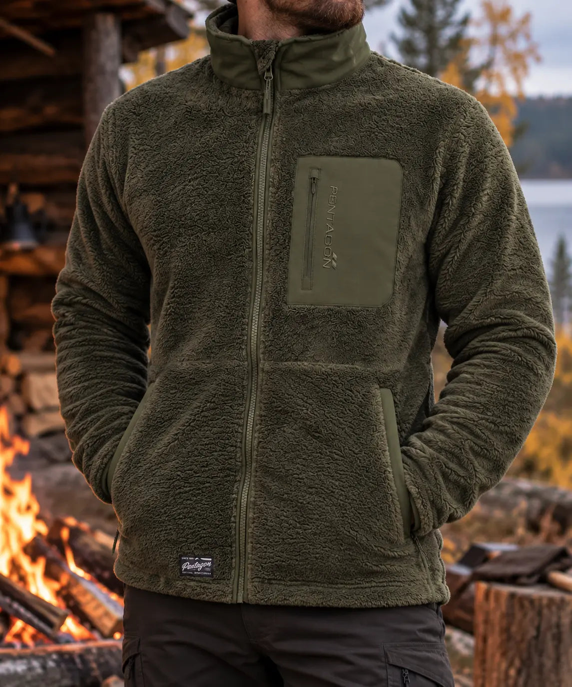 Pentagon Grizzly Full-Zip Fleecetröja Pentagon