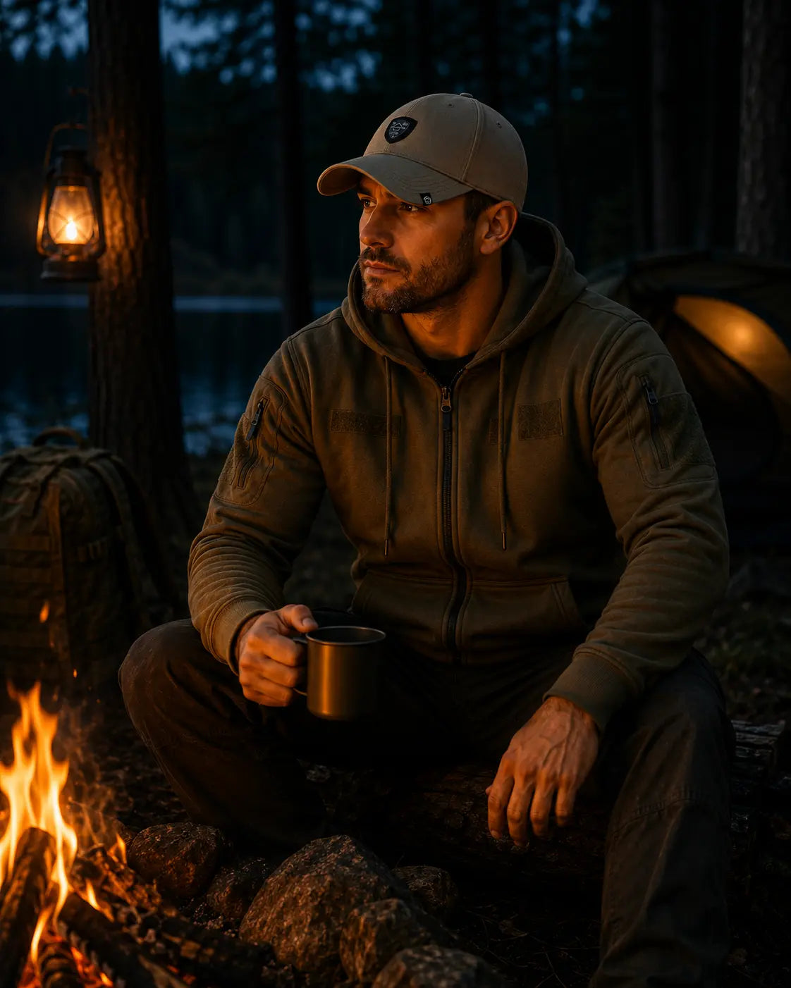 Mil-Tec Hoodie Full-Zip Mil-Tec
