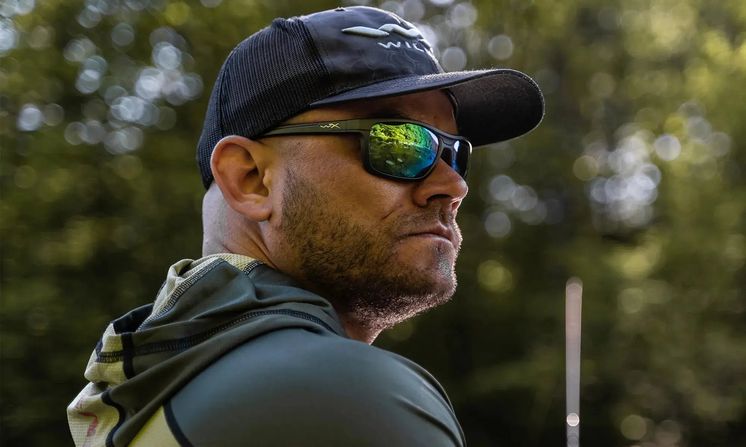 Wiley X WX Kingpin CAPTIVATE™ Polarized Green Mirror Wiley X
