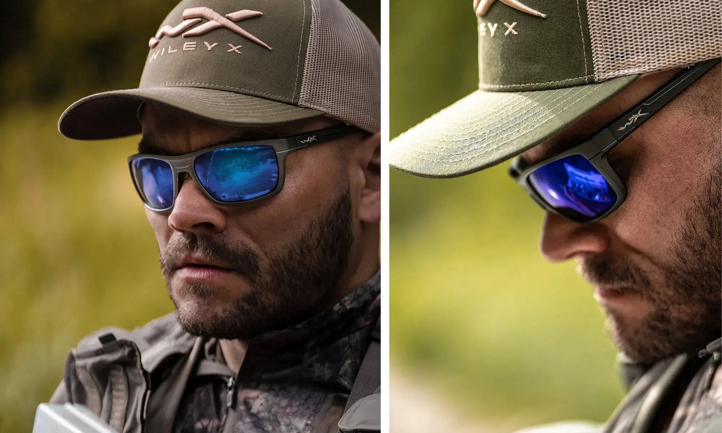 Wiley X WX Kingpin CAPTIVATE™ Polarized Blue Mirror Wiley X
