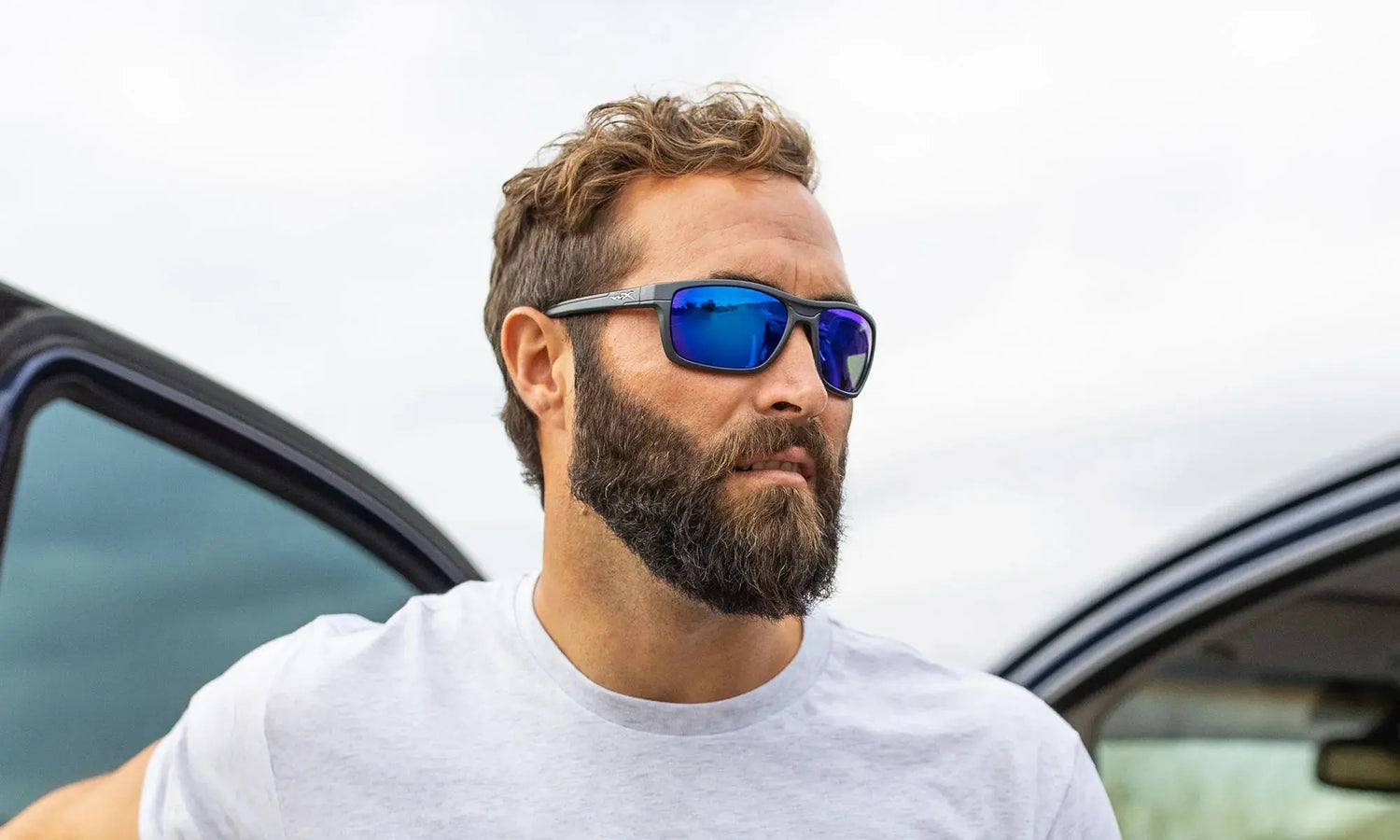 Wiley X WX Kingpin CAPTIVATE™ Polarized Blue Mirror Wiley X